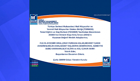 ÇSMMM Odası